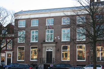 The FreshFielders office building on the Nieuwe Gracht in Haarlem